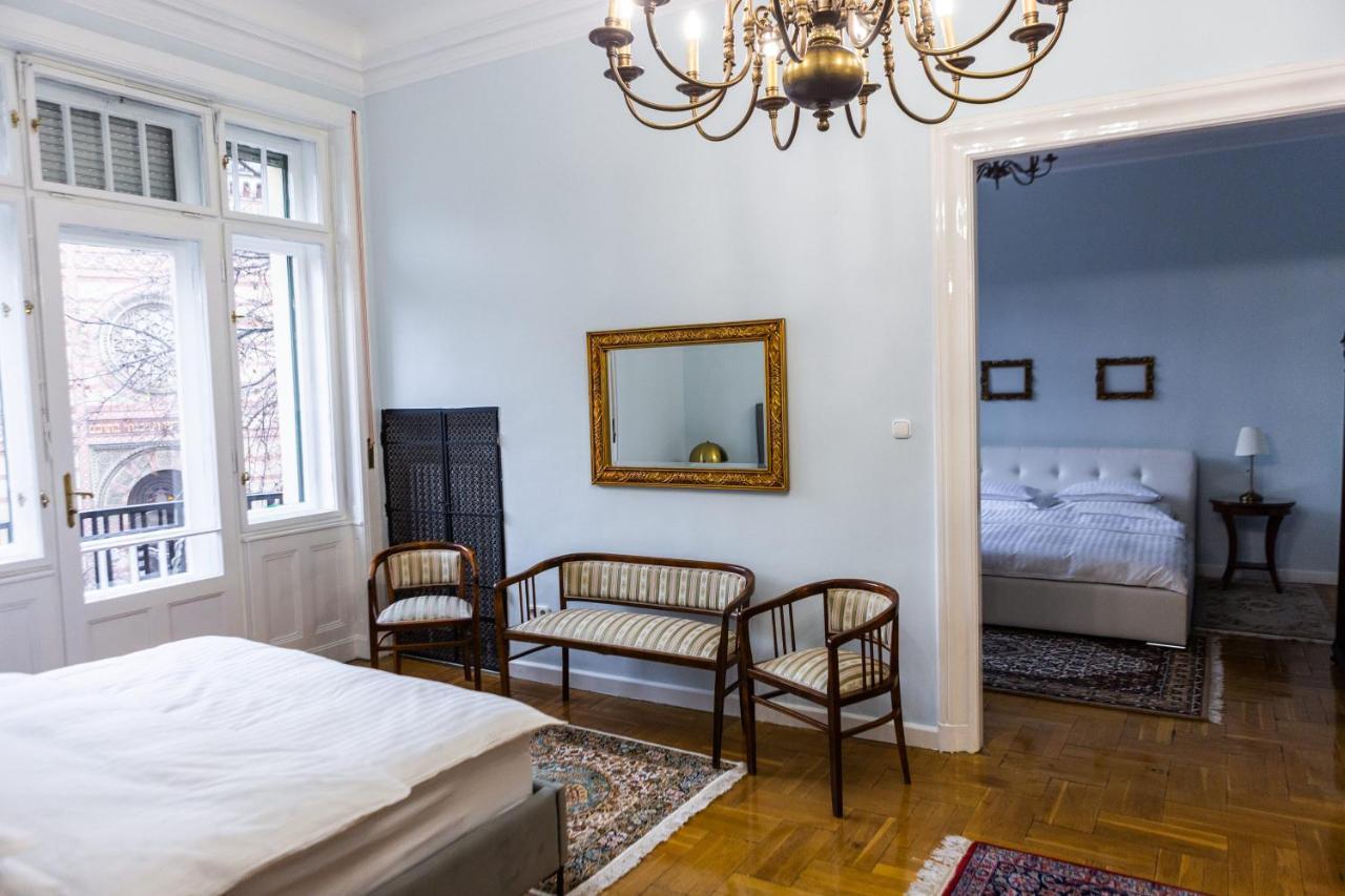 Luxury Downtown 3 Bedroom Apartment By Synagoge With Beautiful View Budapeste Exterior foto